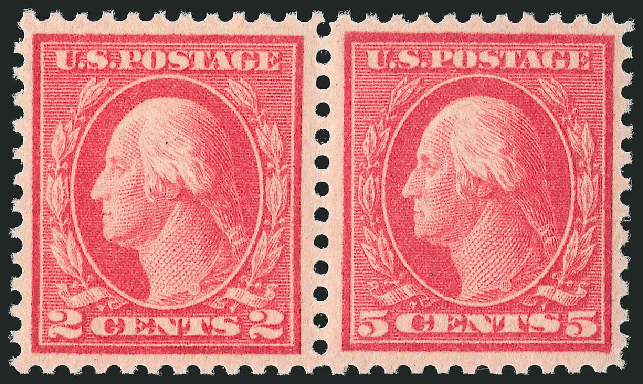 Prices of US Stamp Scott Catalogue 505: 1917 5c Washington Perf 11 Error. Robert Siegel Auction Galleries, Dec 2014, Sale 1090, Lot 1552