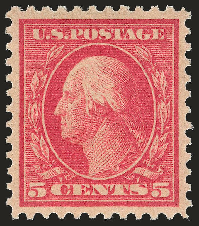 Costs of US Stamps Scott Catalogue 505 - 5c 1917 Washington Perf 11 Error. Robert Siegel Auction Galleries, Jun 2009, Sale 975, Lot 1922