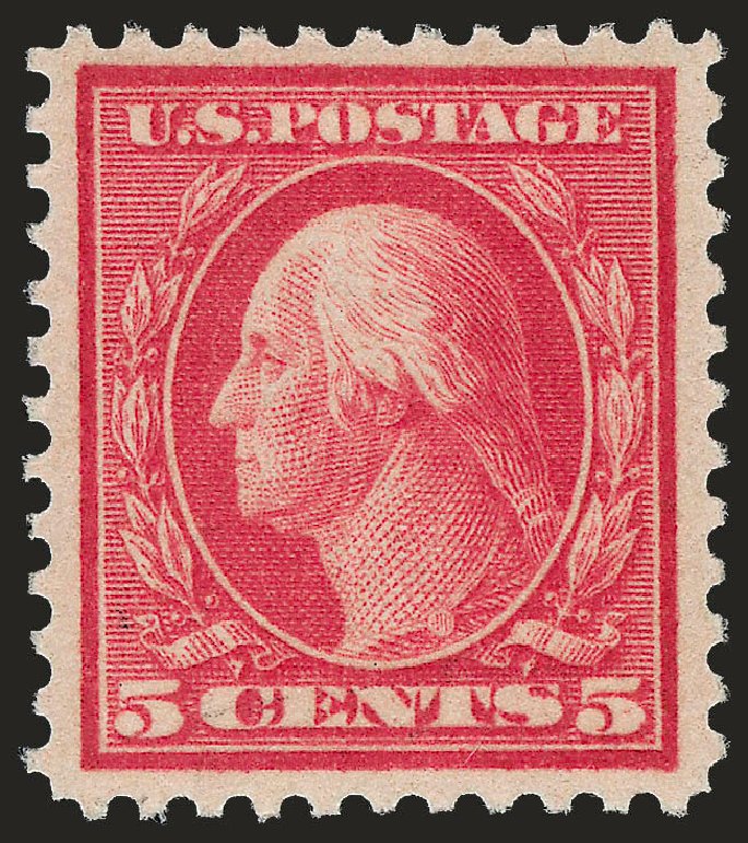 US Stamp Price Scott Catalogue #505: 5c 1917 Washington Perf 11 Error. Robert Siegel Auction Galleries, Jun 2010, Sale 992, Lot 2512