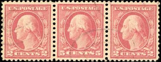 Values of US Stamp Scott Cat. #505: 5c 1917 Washington Perf 11 Error. Spink Shreves Galleries, Jul 2015, Sale 151, Lot 312