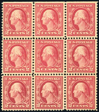 Prices of US Stamps Scott #505: 1917 5c Washington Perf 11 Error. Harmer-Schau Auction Galleries, Feb 2010, Sale 84, Lot 1623