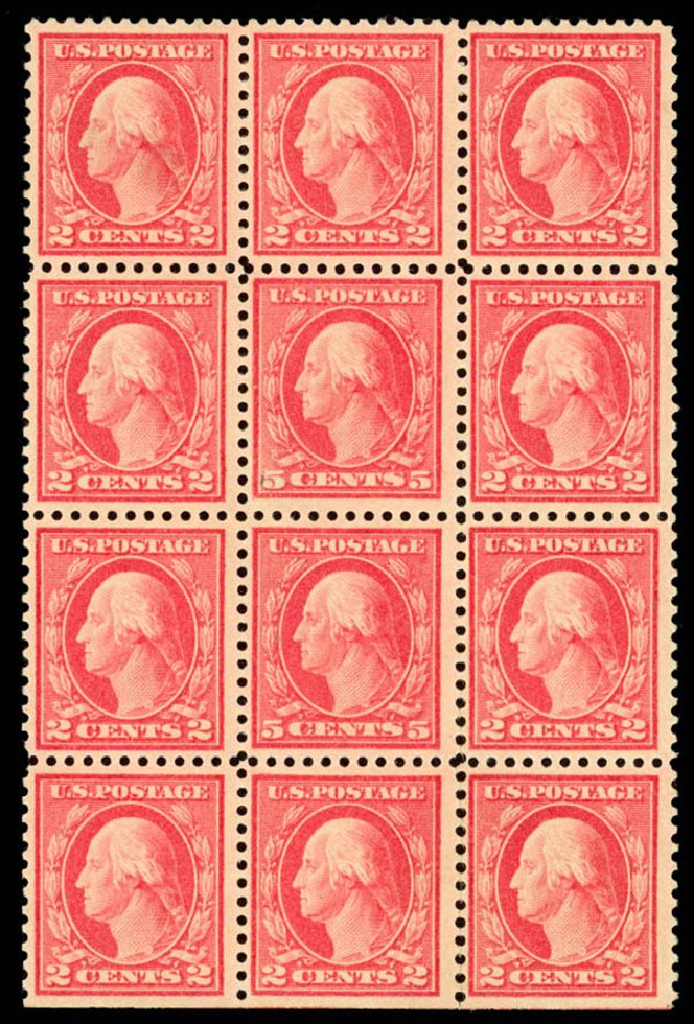 US Stamp Prices Scott Catalogue # 505 - 5c 1917 Washington Perf 11 Error. Daniel Kelleher Auctions, Sep 2013, Sale 639, Lot 1193