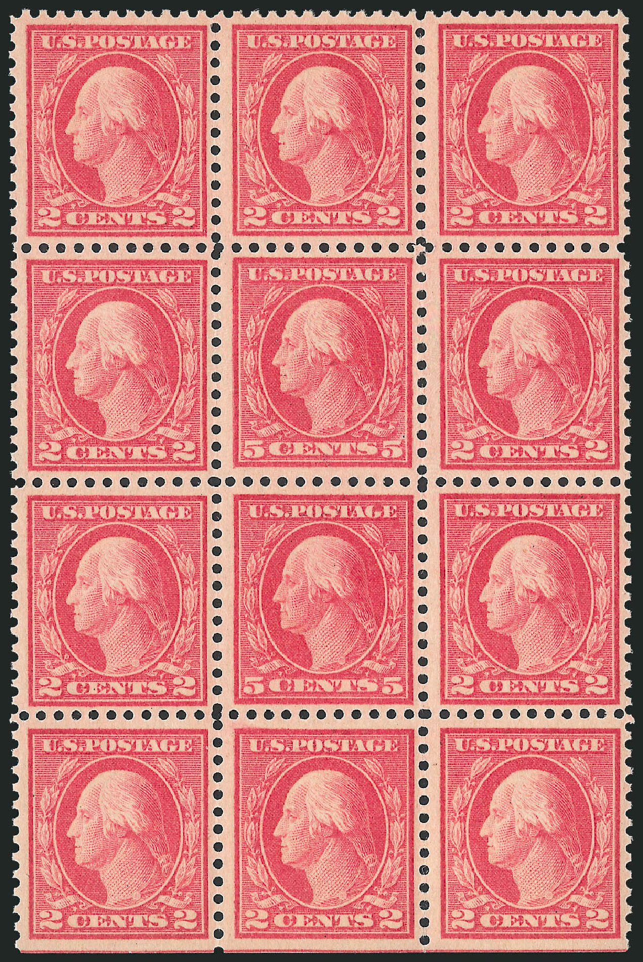 Price of US Stamp Scott Catalogue # 505: 5c 1917 Washington Perf 11 Error. Robert Siegel Auction Galleries, Oct 2011, Sale 1014, Lot 2003