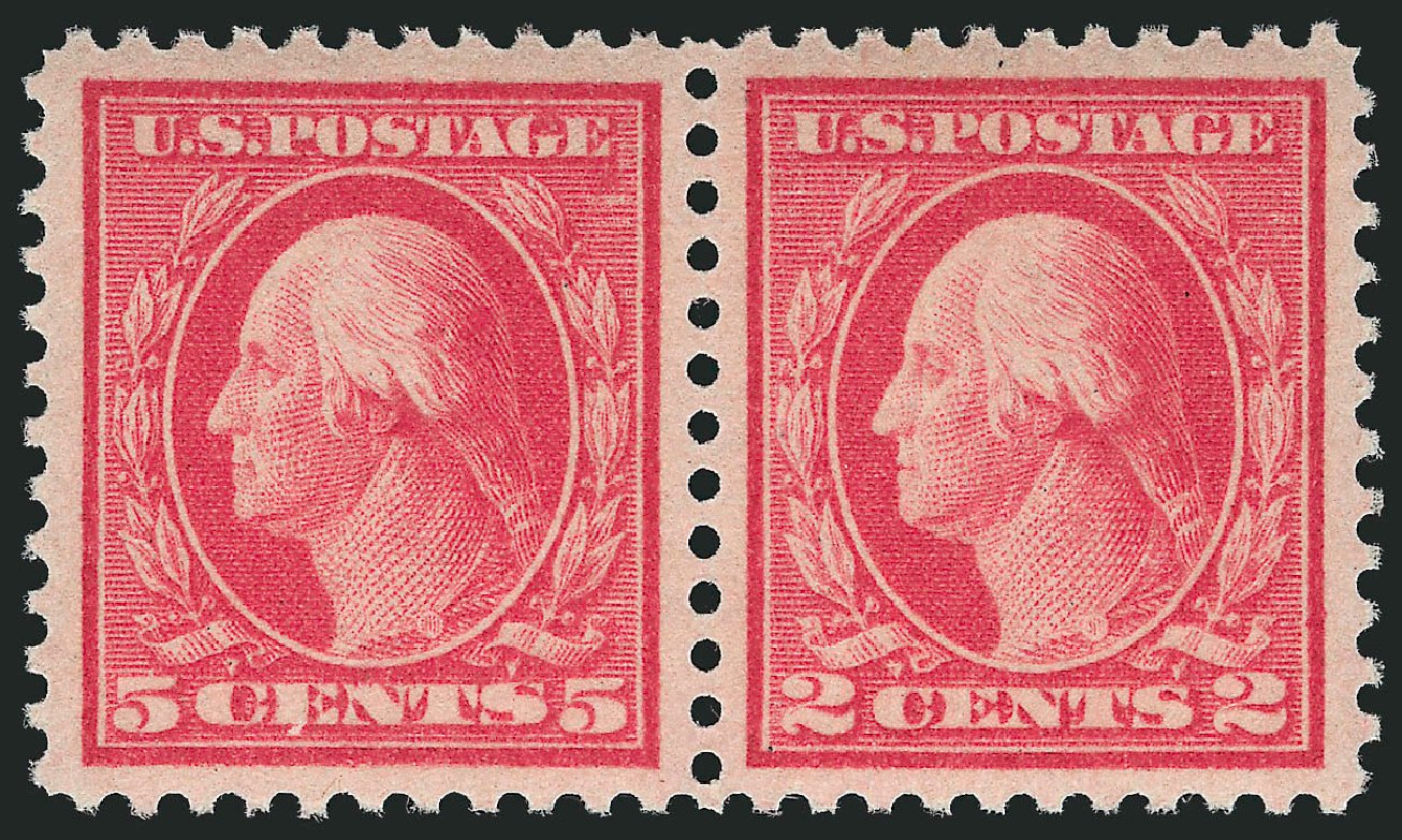 US Stamp Prices Scott Cat. # 505 - 1917 5c Washington Perf 11 Error. Robert Siegel Auction Galleries, Feb 2015, Sale 1092, Lot 1353