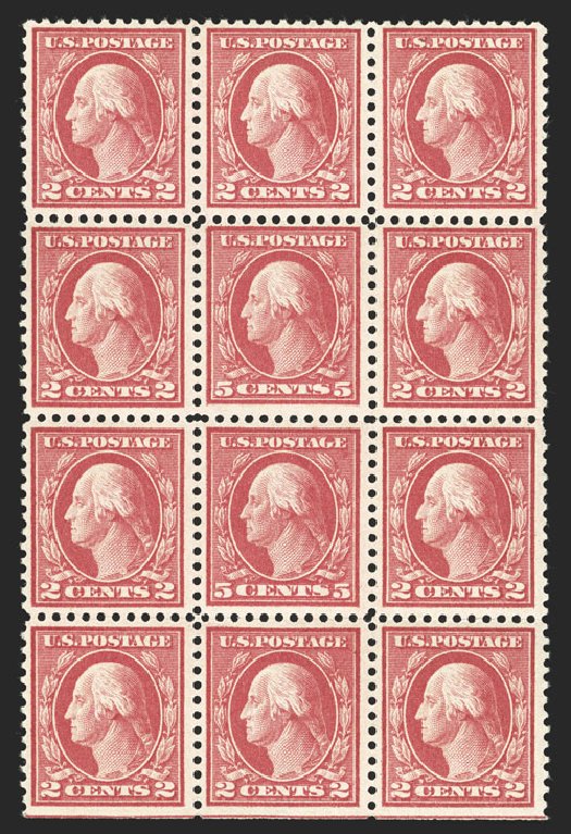 Cost of US Stamp Scott Cat. # 505 - 5c 1917 Washington Perf 11 Error. Spink Shreves Galleries, Mar 2013, Sale 142, Lot 373