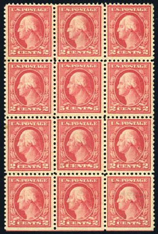US Stamps Price Scott Catalogue # 505 - 1917 5c Washington Perf 11 Error. Harmer-Schau Auction Galleries, Oct 2008, Sale 79, Lot 226