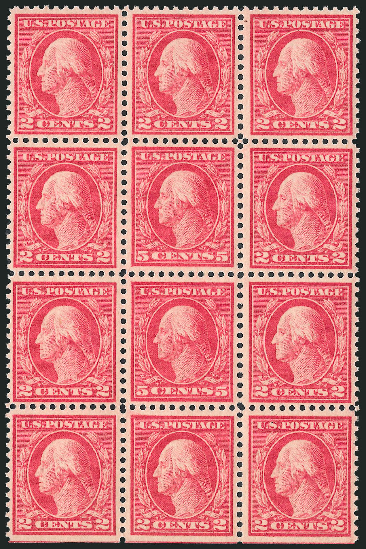 Costs of US Stamps Scott # 505: 1917 5c Washington Perf 11 Error. Robert Siegel Auction Galleries, Mar 2011, Sale 1007, Lot 2786