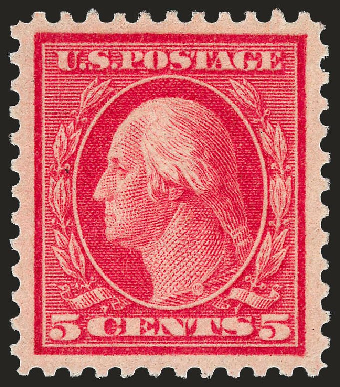 US Stamps Price Scott Catalogue #505: 5c 1917 Washington Perf 11 Error. Robert Siegel Auction Galleries, Sep 2008, Sale 962, Lot 2776