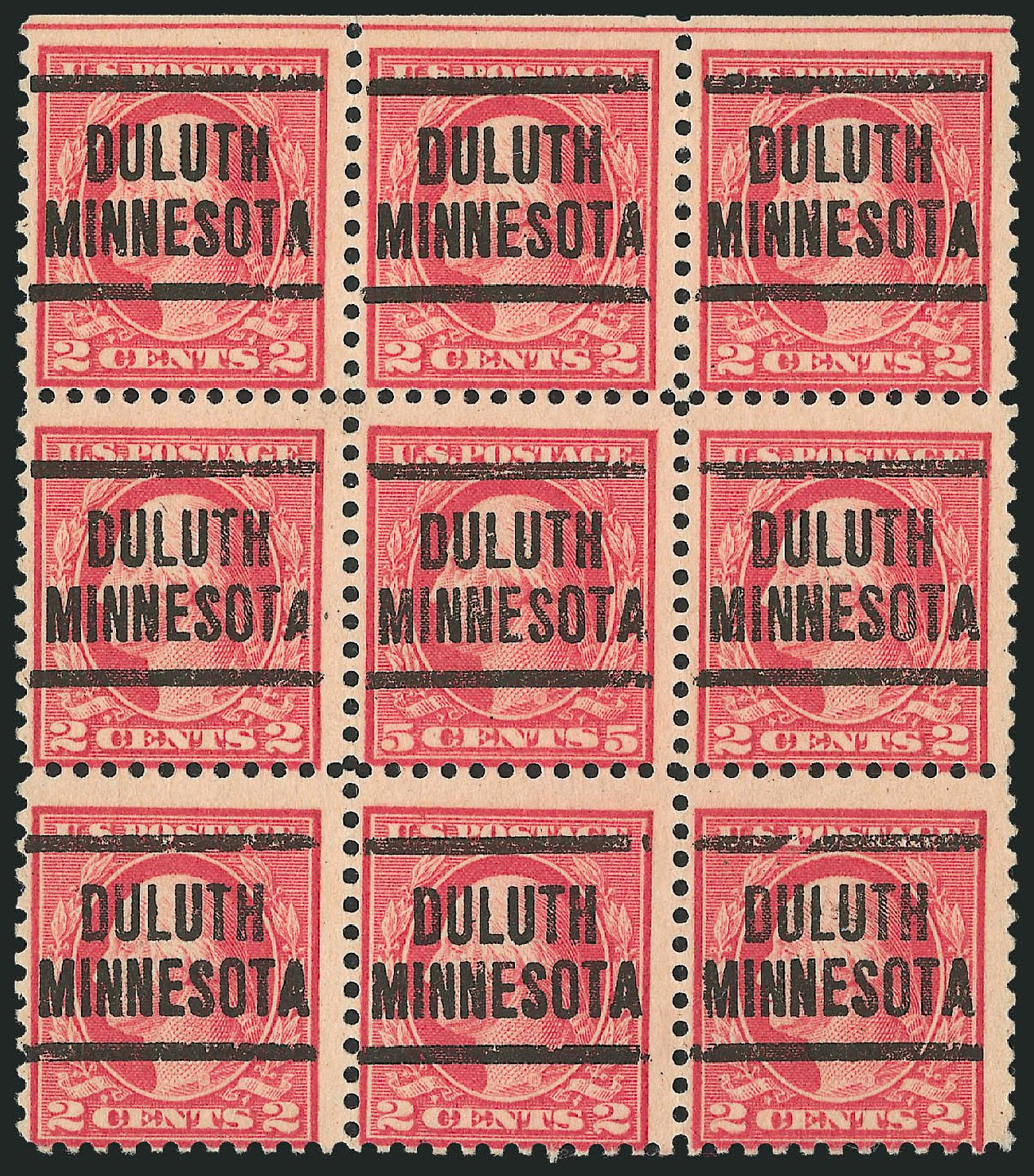 Costs of US Stamp Scott Cat. 505: 5c 1917 Washington Perf 11 Error. Robert Siegel Auction Galleries, Oct 2010, Sale 997, Lot 6046