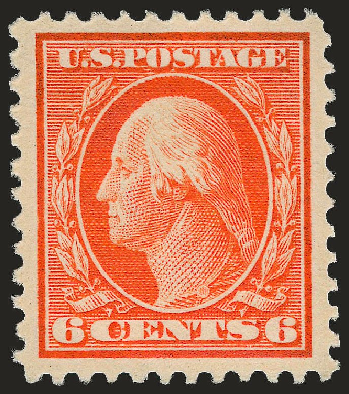 Value of US Stamp Scott Catalog # 506: 6c 1917 Washington Perf 11. Robert Siegel Auction Galleries, Sep 2009, Sale 968B, Lot 670