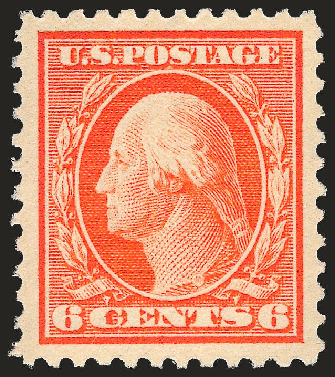 Cost of US Stamp Scott Cat. # 506: 1917 6c Washington Perf 11. Robert Siegel Auction Galleries, Sep 2008, Sale 962, Lot 2781