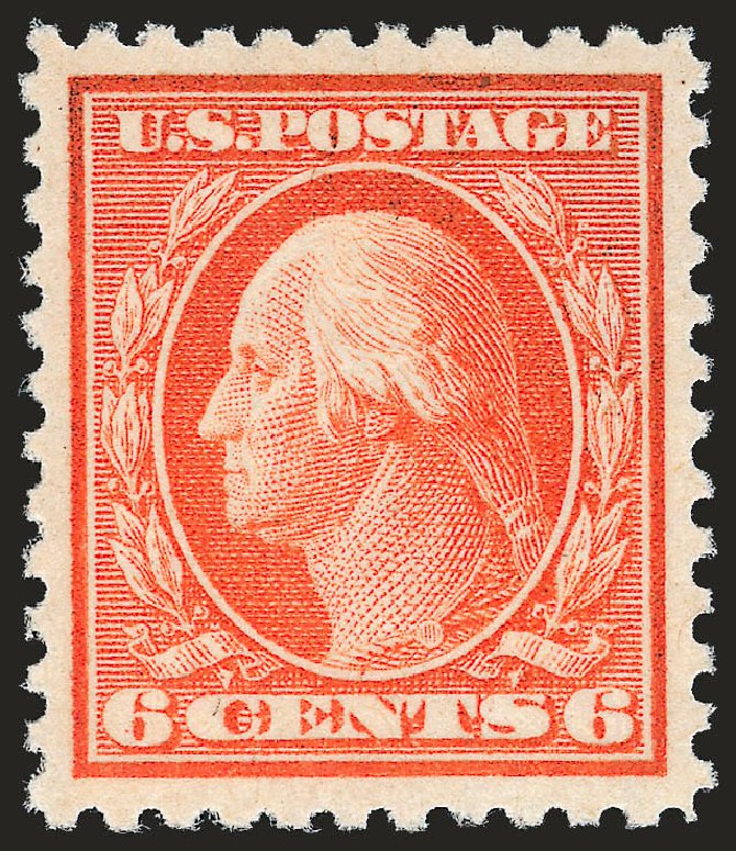 Prices of US Stamp Scott Cat. 506 - 1917 6c Washington Perf 11. Robert Siegel Auction Galleries, Dec 2008, Sale 967, Lot 4871