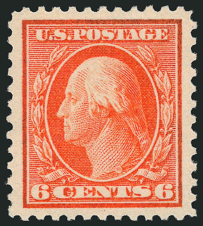 US Stamp Prices Scott Catalog #506 - 1917 6c Washington Perf 11. Robert Siegel Auction Galleries, Sep 2009, Sale 976, Lot 2101