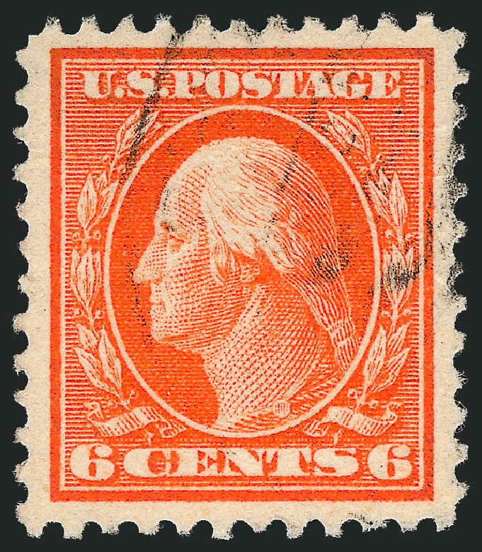 Prices of US Stamp Scott Catalogue # 506 - 1917 6c Washington Perf 11. Robert Siegel Auction Galleries, Oct 2012, Sale 1032, Lot 3594