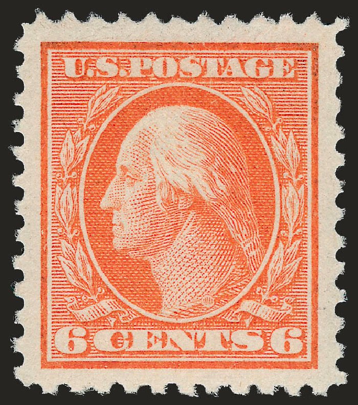 Costs of US Stamp Scott Cat. 506 - 1917 6c Washington Perf 11. Robert Siegel Auction Galleries, Dec 2008, Sale 967, Lot 4872