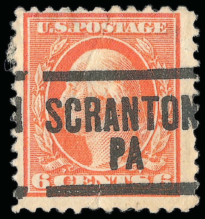 US Stamp Value Scott Catalogue # 506: 1917 6c Washington Perf 11. Robert Siegel Auction Galleries, Dec 2010, Sale 1001, Lot 2056