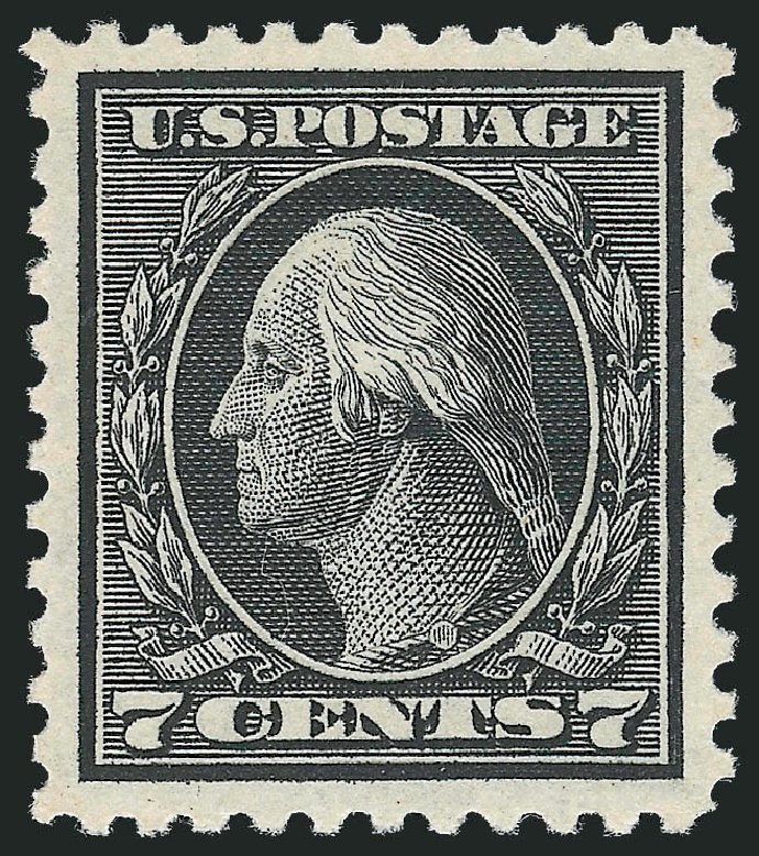 Values of US Stamps Scott Catalogue #507 - 1917 7c Washington Perf 11. Robert Siegel Auction Galleries, Dec 2010, Sale 1000, Lot 1233