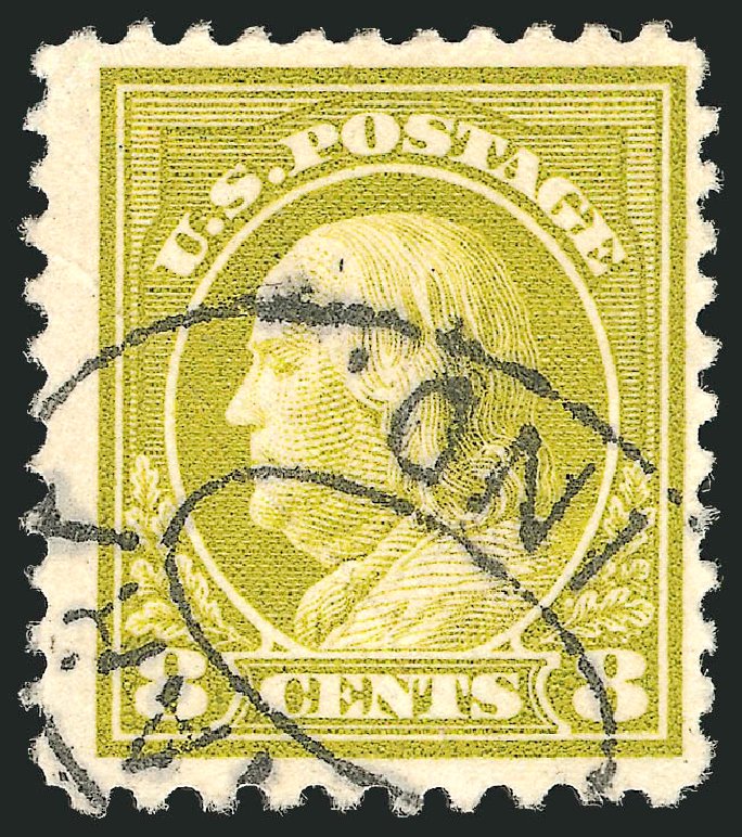 Value of US Stamps Scott Catalog #508: 1917 8c Franklin Perf 11. Robert Siegel Auction Galleries, Dec 2010, Sale 1001, Lot 2058