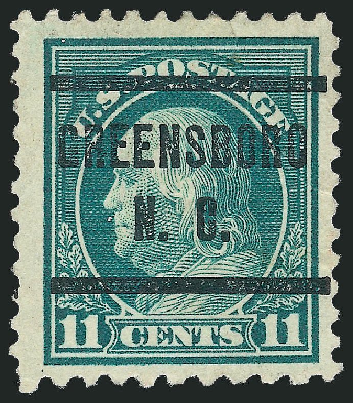 US Stamp Prices Scott Catalog 511 - 1917 11c Franklin Perf 11. Robert Siegel Auction Galleries, Oct 2010, Sale 997, Lot 6048