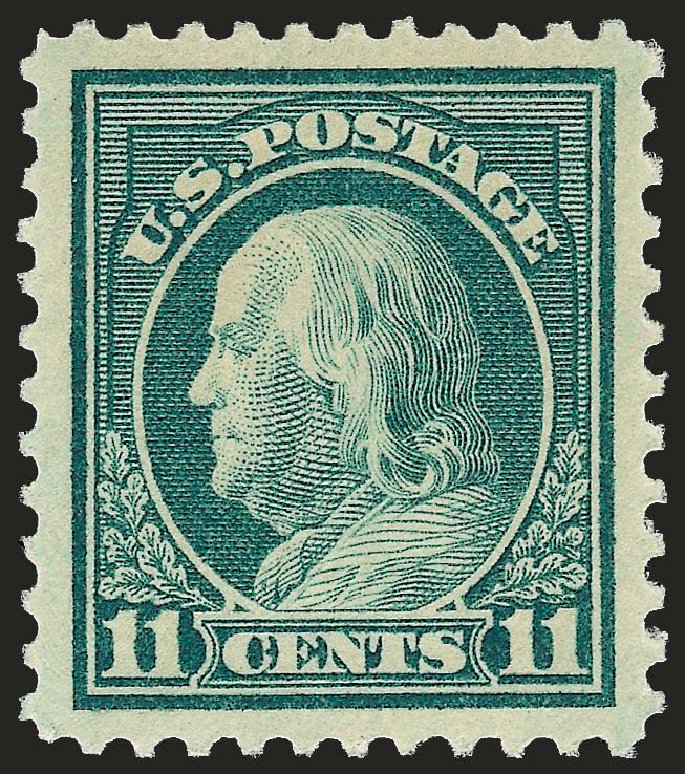 Price of US Stamps Scott Cat. #511 - 11c 1917 Franklin Perf 11. Robert Siegel Auction Galleries, Dec 2008, Sale 967, Lot 4880