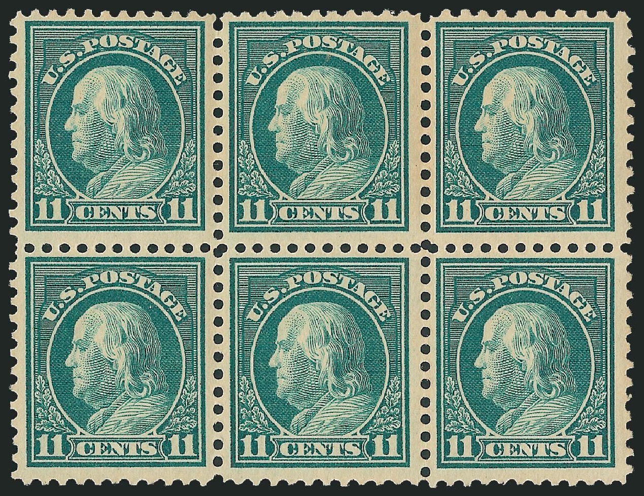 Costs of US Stamp Scott Catalog # 511: 11c 1917 Franklin Perf 11. Robert Siegel Auction Galleries, Dec 2010, Sale 1001, Lot 2076