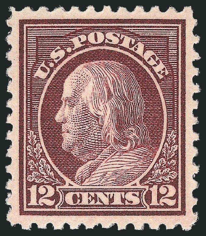 US Stamps Price Scott Catalogue # 512 - 1917 12c Franklin Perf 11. Robert Siegel Auction Galleries, Dec 2008, Sale 967, Lot 4881