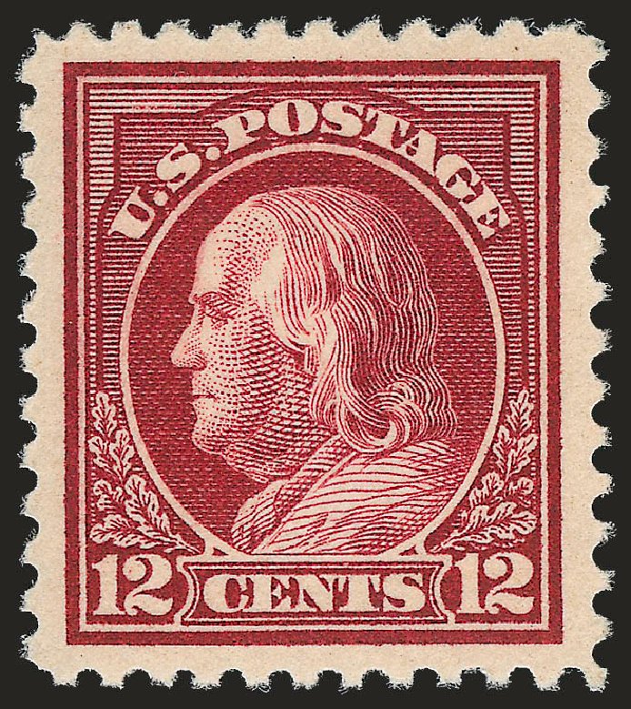 Cost of US Stamps Scott #512: 1917 12c Franklin Perf 11. Robert Siegel Auction Galleries, Dec 2009, Sale 982, Lot 5901