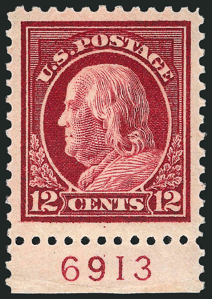 US Stamps Price Scott Catalogue # 512 - 12c 1917 Franklin Perf 11. Robert Siegel Auction Galleries, Dec 2008, Sale 967, Lot 4882