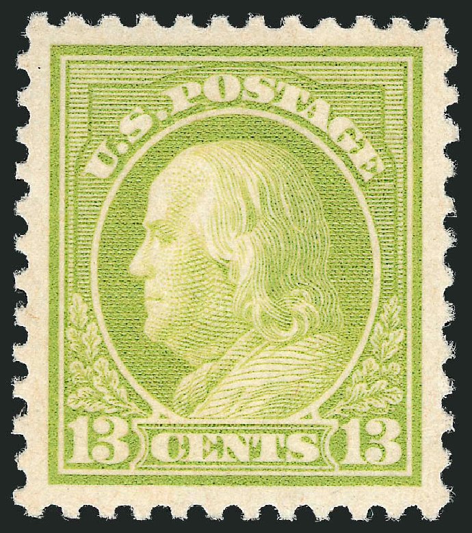 US Stamp Prices Scott # 513: 1917 13c Franklin Perf 11. Robert Siegel Auction Galleries, Dec 2010, Sale 1000, Lot 1237