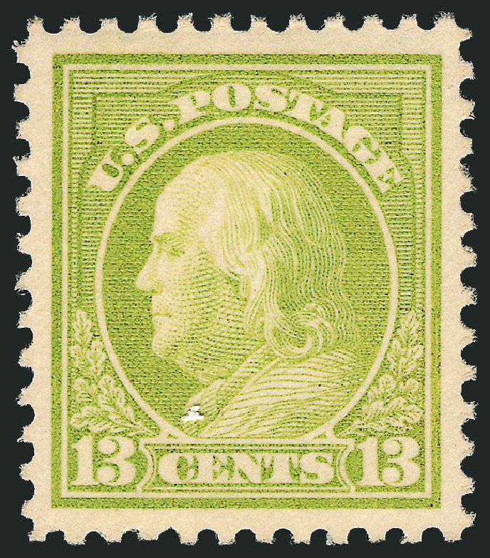 US Stamp Price Scott Cat. #513: 13c 1917 Franklin Perf 11. Robert Siegel Auction Galleries, Sep 2009, Sale 968B, Lot 683