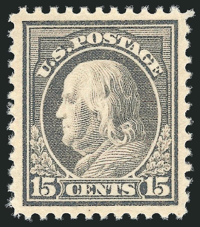 Value of US Stamp Scott Catalogue #514: 15c 1917 Franklin Perf 11. Robert Siegel Auction Galleries, Mar 2012, Sale 1019, Lot 867