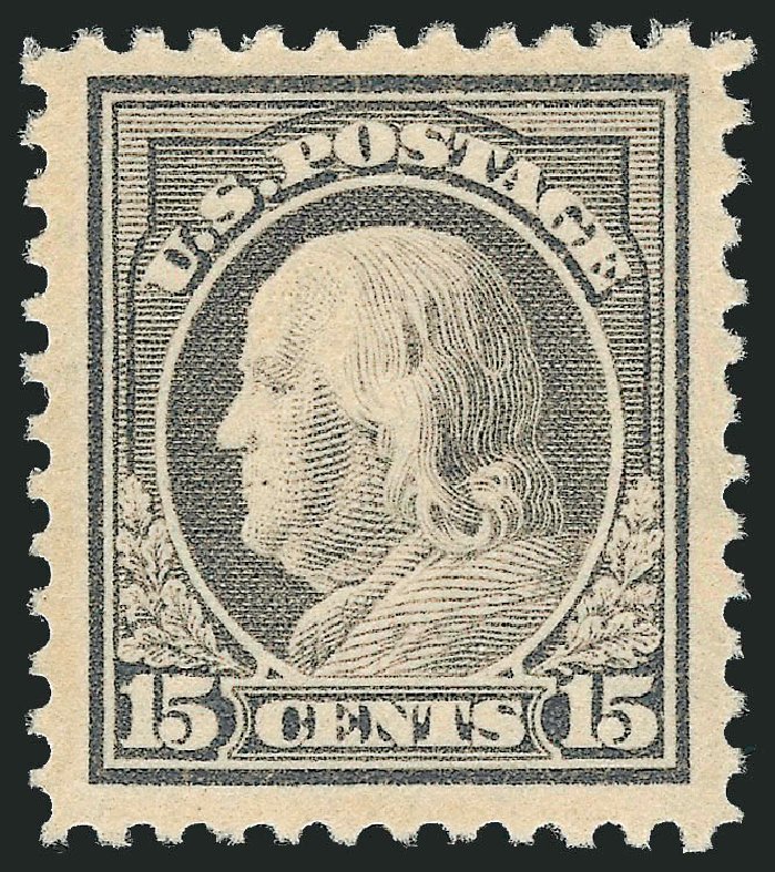 Cost of US Stamp Scott Catalogue #514: 1917 15c Franklin Perf 11. Robert Siegel Auction Galleries, Sep 2009, Sale 968B, Lot 684