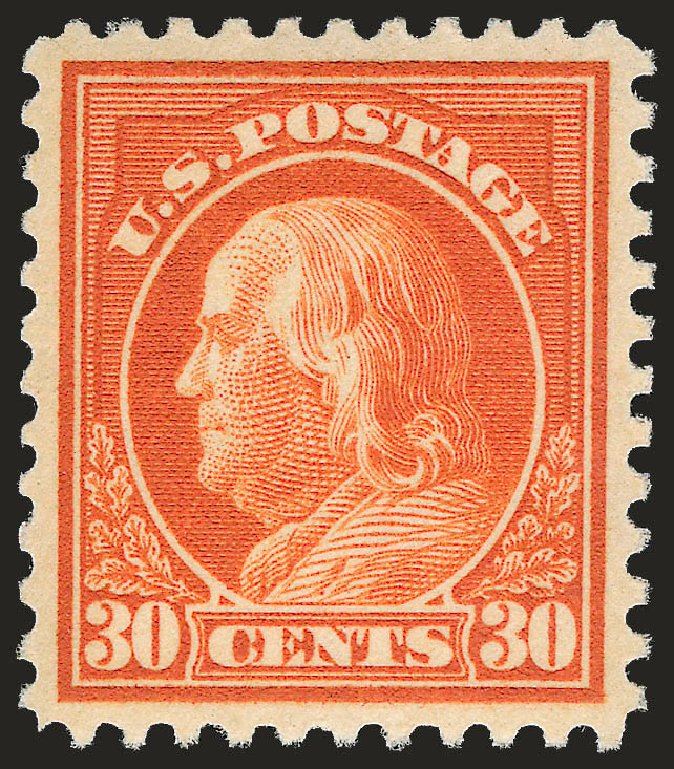 Price of US Stamps Scott 516 - 30c 1917 Franklin Perf 11. Robert Siegel Auction Galleries, Jun 2009, Sale 975, Lot 1934