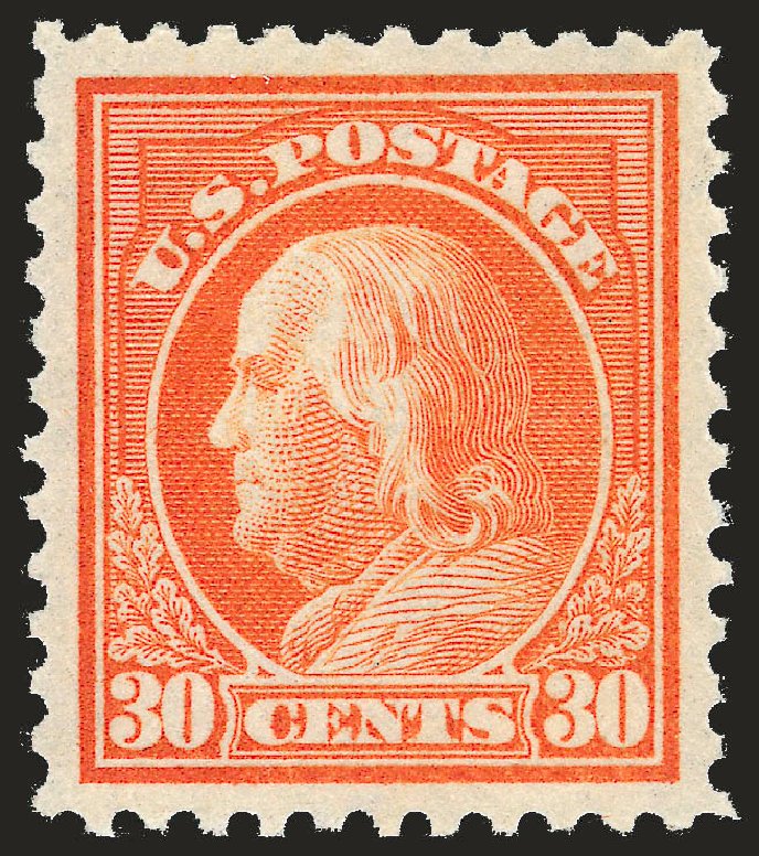 Costs of US Stamp Scott #516: 1917 30c Franklin Perf 11. Robert Siegel Auction Galleries, Dec 2008, Sale 967, Lot 4885
