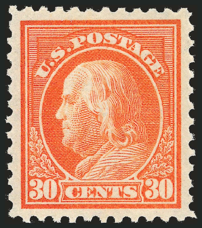 Cost of US Stamps Scott # 516: 1917 30c Franklin Perf 11. Robert Siegel Auction Galleries, Dec 2009, Sale 982, Lot 5906