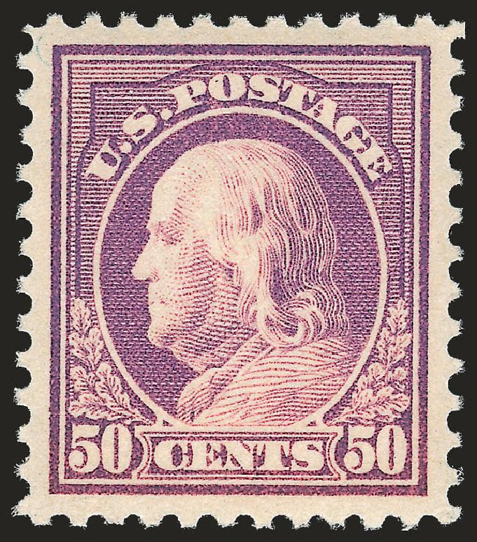 Costs of US Stamps Scott Catalog # 517: 1917 50c Franklin Perf 11. Robert Siegel Auction Galleries, Jun 2009, Sale 975, Lot 1936