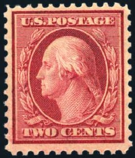 US Stamps Value Scott Catalog # 519 - 1917 1c Washington Perf 11. Harmer-Schau Auction Galleries, Jun 2008, Sale 78, Lot 1607