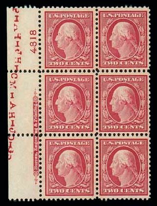 Price of US Stamps Scott Catalogue #519 - 1c 1917 Washington Perf 11. Matthew Bennett International, Dec 2007, Sale 325, Lot 2178
