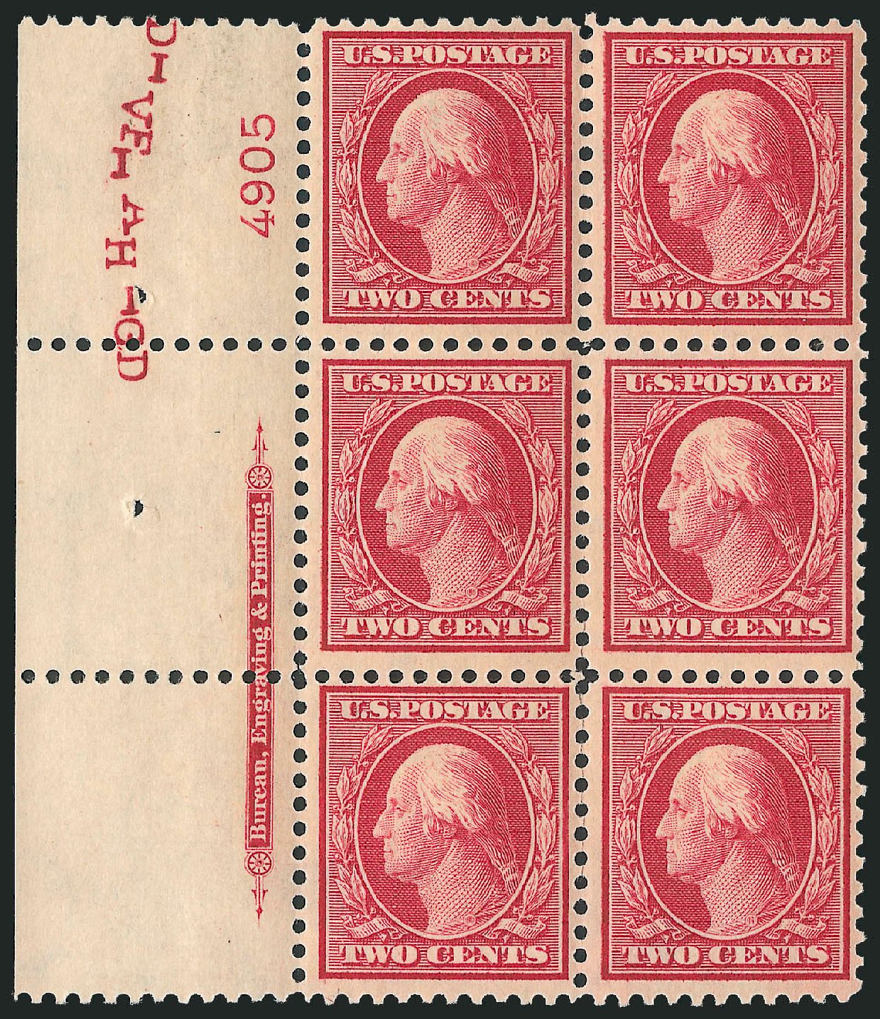 Costs of US Stamp Scott # 519: 1917 1c Washington Perf 11. Robert Siegel Auction Galleries, Oct 2010, Sale 997, Lot 6059