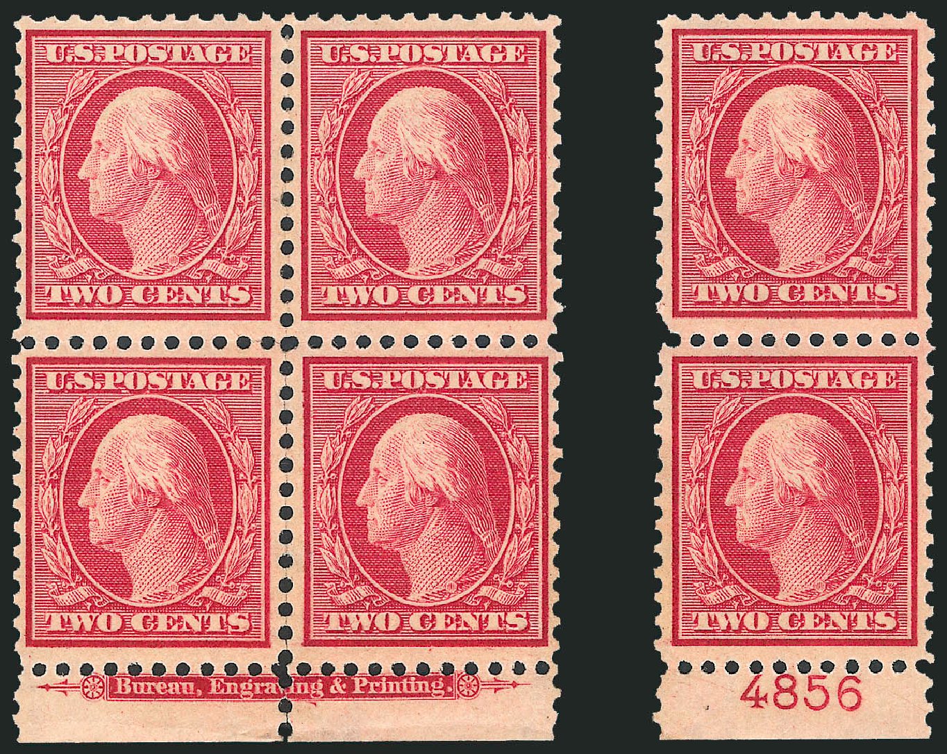 Costs of US Stamps Scott Cat. 519 - 1917 1c Washington Perf 11. Robert Siegel Auction Galleries, Jul 2013, Sale 1050, Lot 624