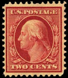 US Stamps Values Scott Catalog 519 - 1917 1c Washington Perf 11. Harmer-Schau Auction Galleries, Feb 2012, Sale 92, Lot 1185