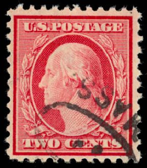 US Stamp Values Scott 519 - 1917 1c Washington Perf 11. Daniel Kelleher Auctions, Oct 2014, Sale 660, Lot 2413