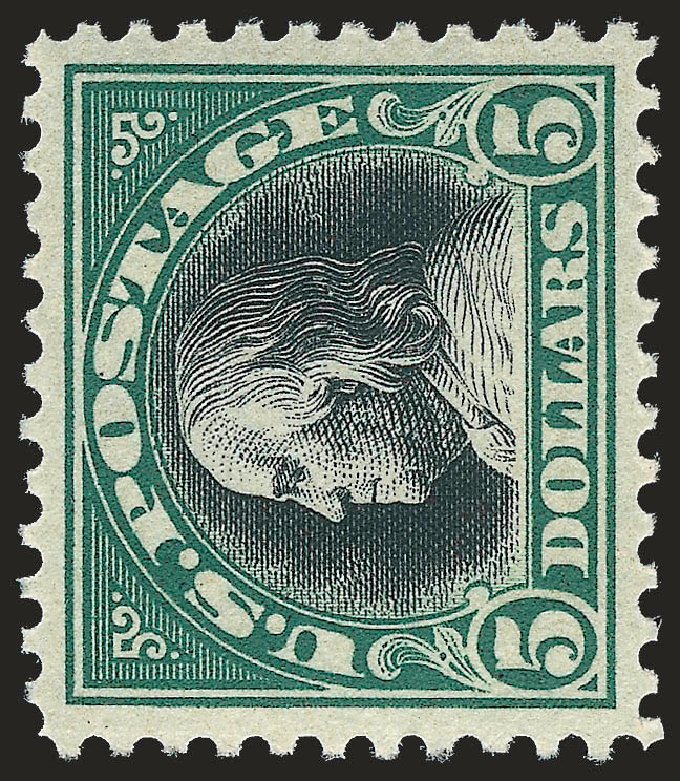 US Stamp Value Scott Catalog 524: US$5.00 1918 Franklin Perf 11. Robert Siegel Auction Galleries, Apr 2010, Sale 984, Lot 941