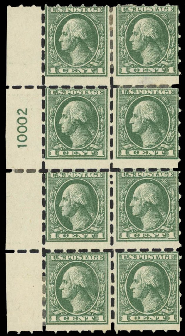 Cost of US Stamp Scott Catalogue #525 - 1918 1c Washington Offset Perf 11. Daniel Kelleher Auctions, Jan 2012, Sale 628, Lot 539