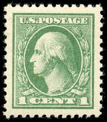 US Stamp Price Scott Catalogue # 525: 1918 1c Washington Offset Perf 11. Matthew Bennett International, Apr 2008, Sale 326, Lot 472