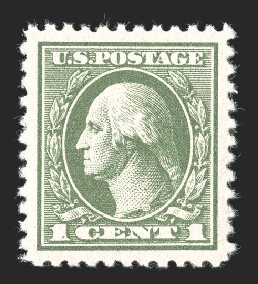 Cost of US Stamp Scott Cat. # 525: 1918 1c Washington Offset Perf 11. Spink Shreves Galleries, Jul 2012, Sale 140, Lot 293