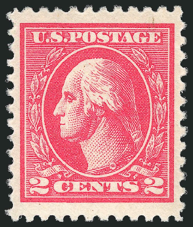 Value of US Stamps Scott Cat. # 528A: 1920 2c Washington Offset Perf 11. Robert Siegel Auction Galleries, Apr 2009, Sale 972, Lot 3368