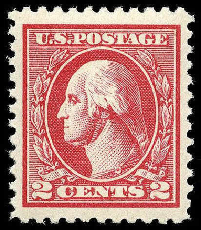 US Stamps Price Scott Catalogue #528A - 1920 2c Washington Offset Perf 11. Matthew Bennett International, Apr 2008, Sale 326, Lot 475