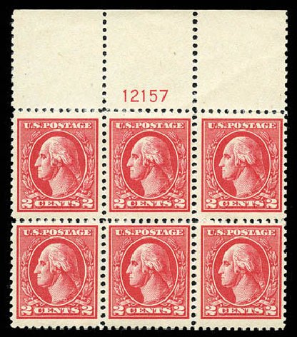 Cost of US Stamp Scott Catalogue # 528B: 1920 2c Washington Offset Perf 11. Matthew Bennett International, Mar 2012, Sale 344, Lot 4650