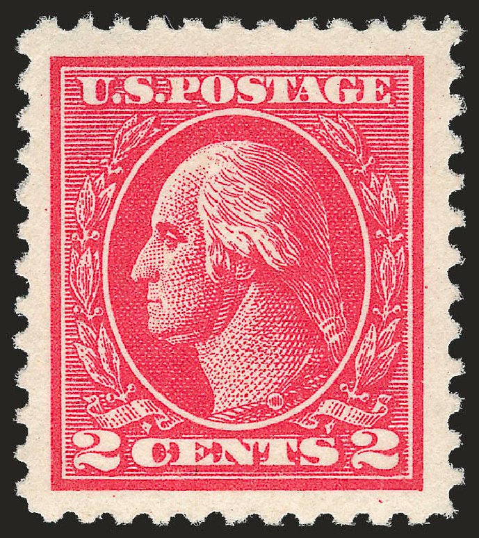 Values of US Stamp Scott Catalog 528B: 1920 2c Washington Offset Perf 11. Robert Siegel Auction Galleries, Dec 2008, Sale 967, Lot 4896